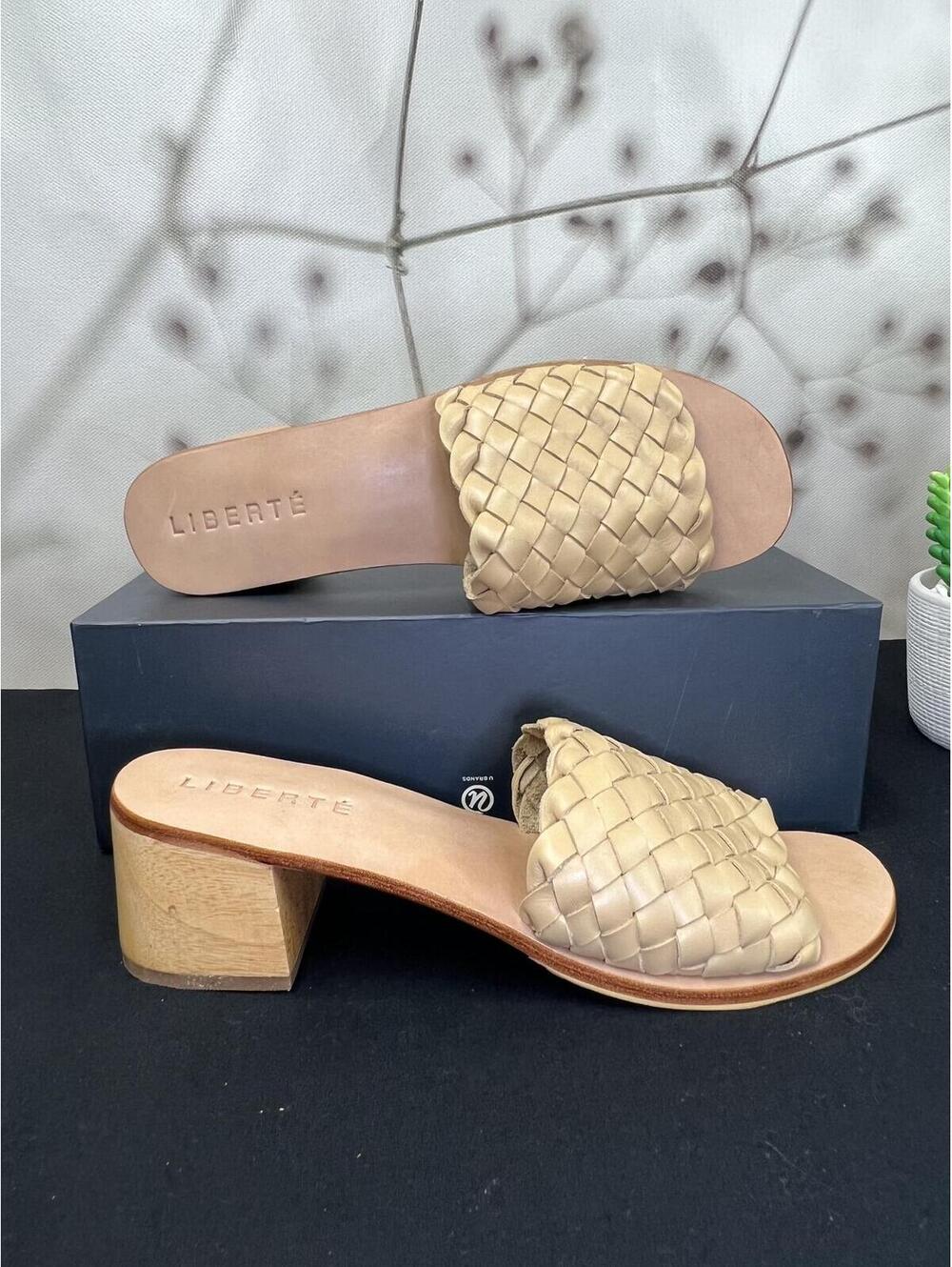 LIBERTE Santorini Leather mules size 10 - Picture 9 of 9